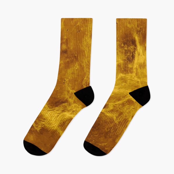 Item preview, Planet Venus Abstract Surface in Golden Yellow Tones designed and sold by PandaTShirtShop.
