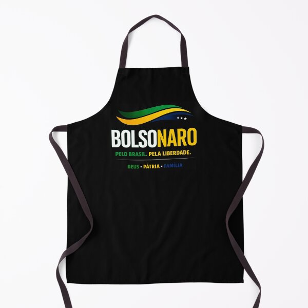 Item preview, Jair Bolsonaro / Flávio Bolsonaro Brazil Patriotic Design – Brazilian Flag Political Art designed and sold by EdGraphy.