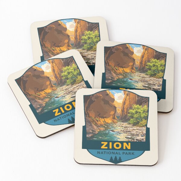 Item preview, Zion National Park Utah Sticker designed and sold by Gideon Emmerich.