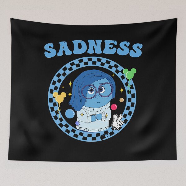 Item preview,  Inside Out 2 - Sadness Character Art designed and sold by LeannCrona.