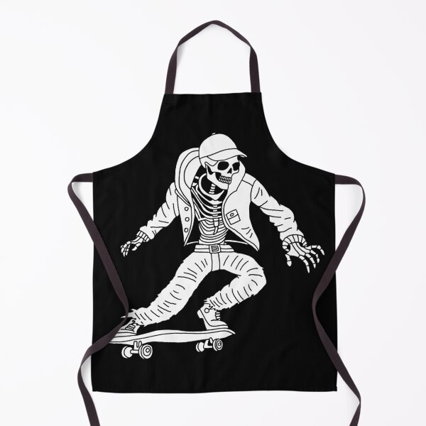 Item preview, Skeleton on a skateboard (white) designed and sold by Lagueny.