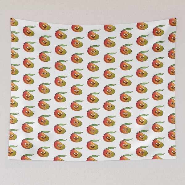 Item preview, Cute Mango - Funny Fruit designed and sold by BumbleBites.