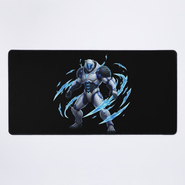 Item preview, Ice Cyber Bear Warrior – Futuristic Armor Beast with Frozen Energy designed and sold by FORYOUOFFICIAL.