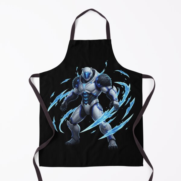 Item preview, Ice Cyber Bear Warrior – Futuristic Armor Beast with Frozen Energy designed and sold by FORYOUOFFICIAL.