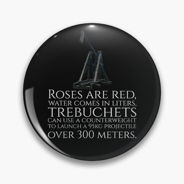 Item preview, Funny Medieval History Trebuchet Catapult Valentines Day designed and sold by RobertKnow.