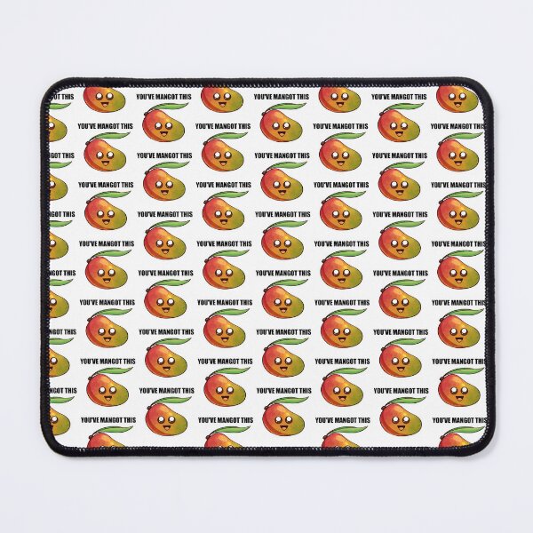 Item preview, You've Mangot This - Cute Funny Supportive Mango designed and sold by BumbleBites.