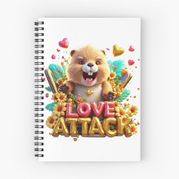 Item preview, Fluffy Hamster Launching a Sweet Love Attack designed and sold by newvisionart191.
