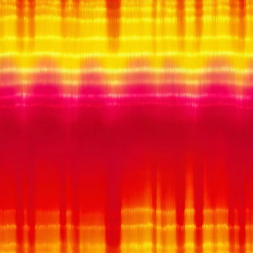 Artwork thumbnail, Fiery Sunset Heatmap Gradient Pattern by bubblegoth