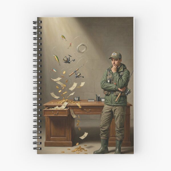 Item preview, Fishing Costs More Than It Pays designed and sold by EimSol.