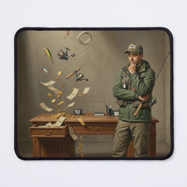 Item preview, Fishing Costs More Than It Pays designed and sold by EimSol.