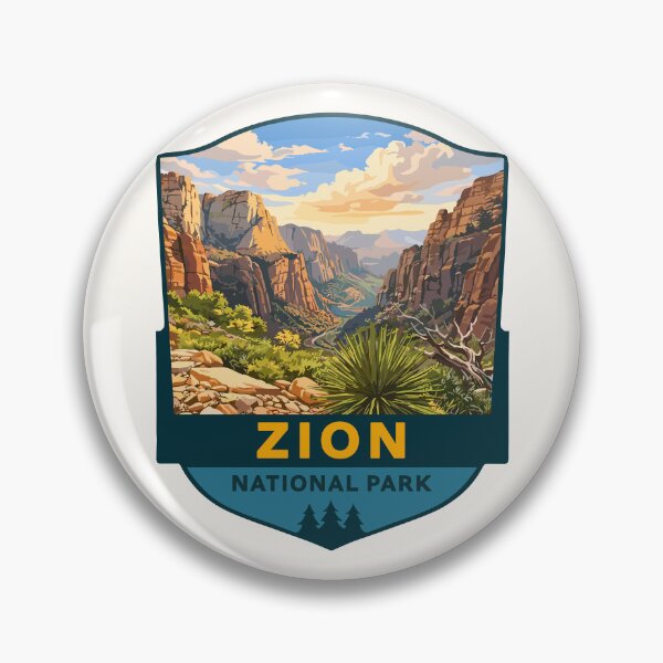 Item preview, Zion National Park Utah Sticker designed and sold by Gideon Emmerich.