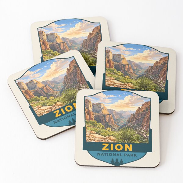 Item preview, Zion National Park Utah Sticker designed and sold by Gideon Emmerich.