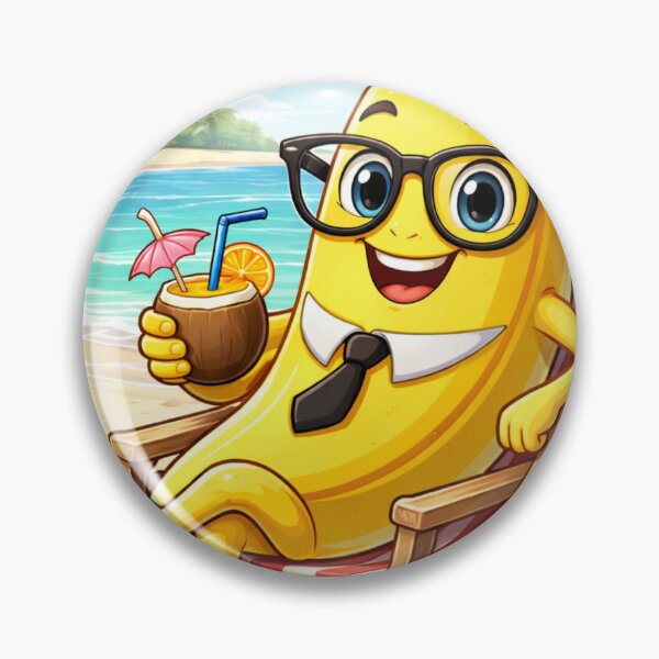Item preview, banana and beach designed and sold by Smart Banana.