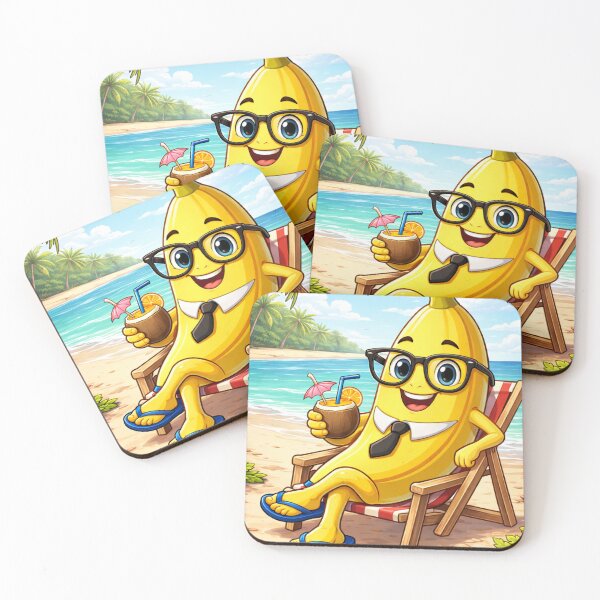 Item preview, banana and beach designed and sold by Smart Banana.