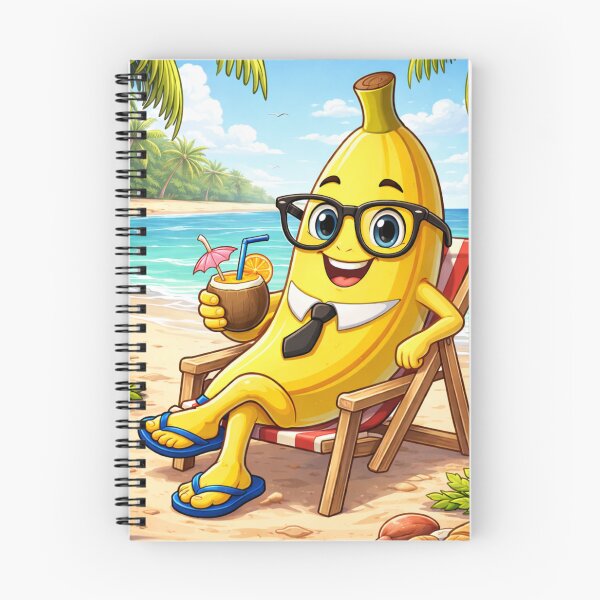 Item preview, banana and beach designed and sold by Smart Banana.