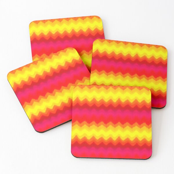 Item preview, Sunset Ombre Chevron Zigzag Pattern designed and sold by bubblegoth.