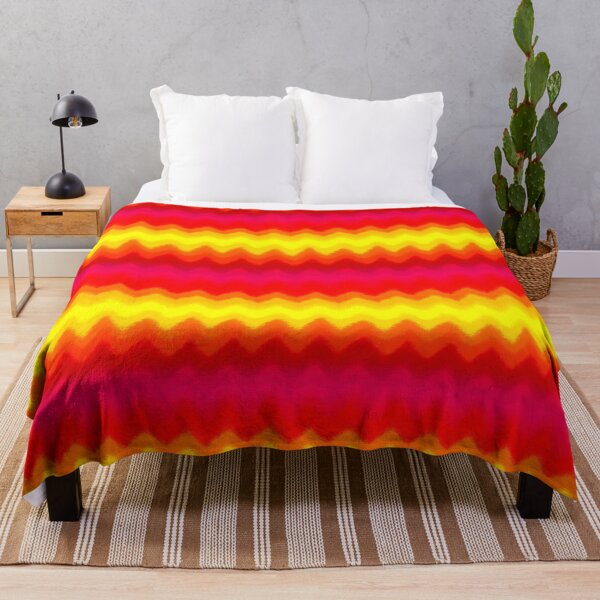 Item preview, Sunset Ombre Chevron Zigzag Pattern designed and sold by bubblegoth.