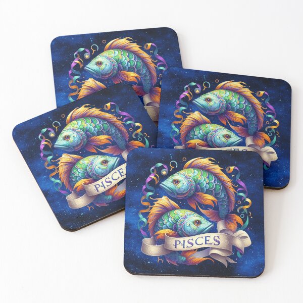 Item preview, Pisces Zodiac – Mardi Gras Dreams of the Mystic Seas designed and sold by MysticOzzy.