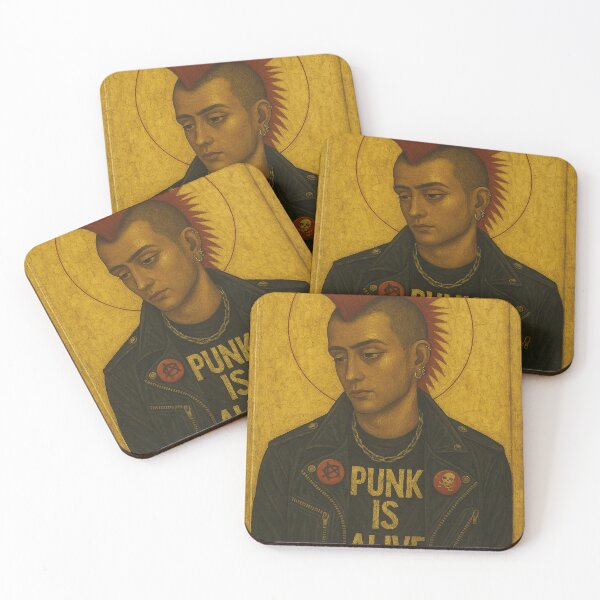 Item preview, Holy Punk Icon Punk Is Alive Design designed and sold by Mauswohn.