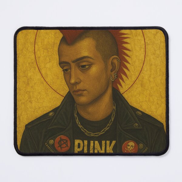 Item preview, Holy Punk Icon Punk Is Alive Design designed and sold by Mauswohn.