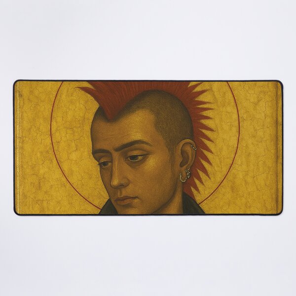 Item preview, Holy Punk Icon Punk Is Alive Design designed and sold by Mauswohn.