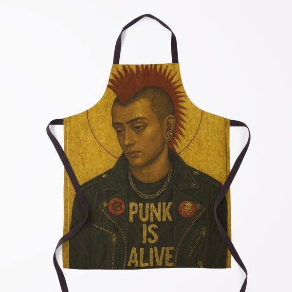 Item preview, Holy Punk Icon Punk Is Alive Design designed and sold by Mauswohn.