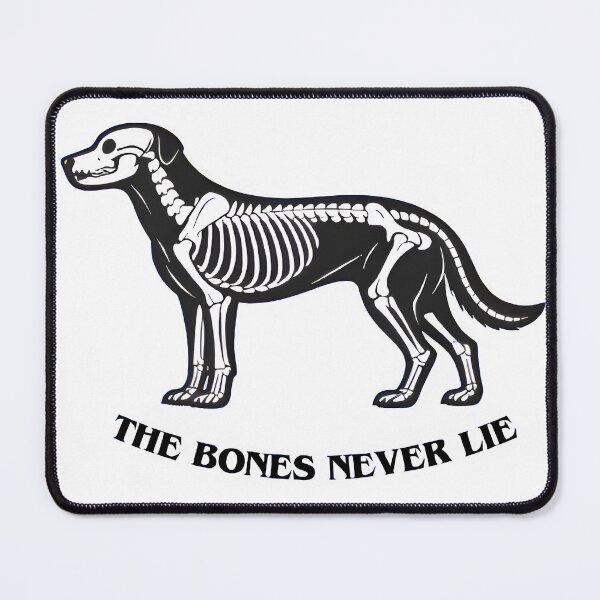 Item preview, Bones Never Lie – Minimalist Veterinary Radiology Dog X-Ray designed and sold by Bettybee00.