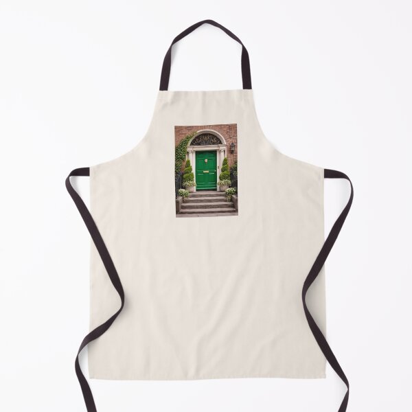 Item preview, Emerald Green Door of Dublin | Ivy-Covered Georgian Door | Irish Architecture Art designed and sold by Novel Works Studio.