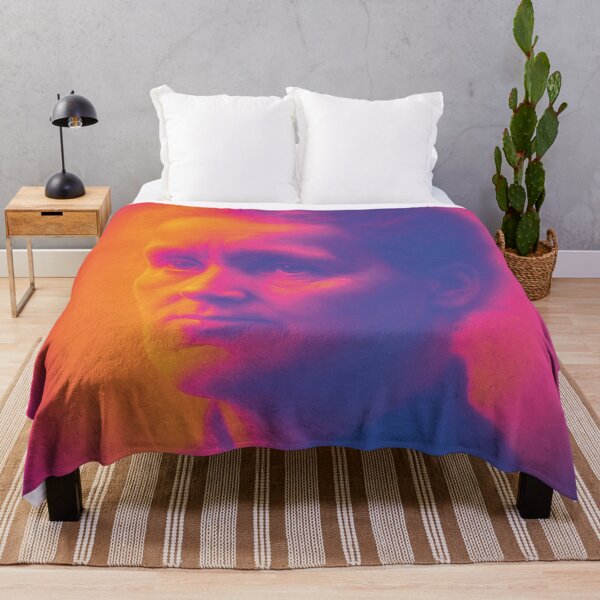 Item preview, Marie Curie portrait in vibrant neon colors aesthetic designed and sold by Mauswohn.