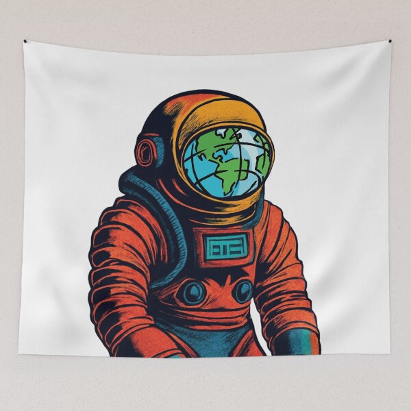 Item preview, Astronaut - Pop art designed and sold by No socks.