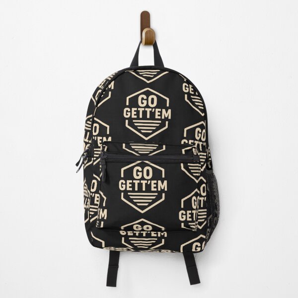 Item preview, Go Gett’Em Motivational Quote Badge Minimal Typography Design designed and sold by astersgraphics.