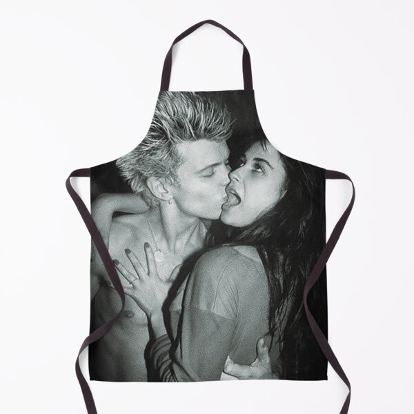 Item preview, Billy Idol and Demi Moore BTS Photo 1982 designed and sold by PopCultureArtShop.