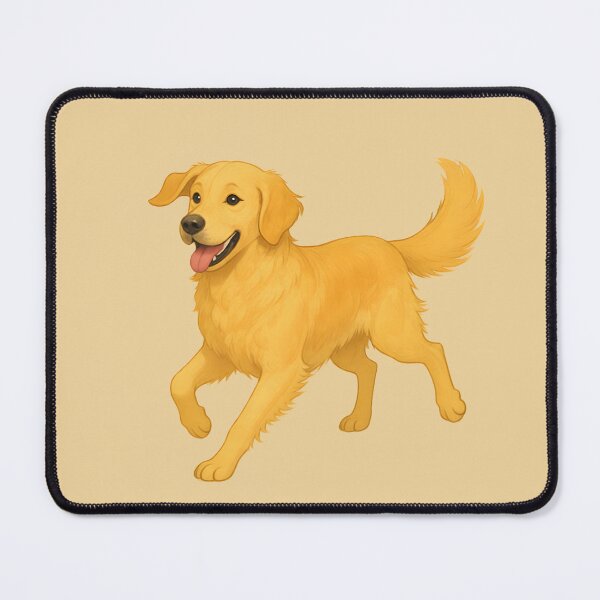 Item preview, Golden Retriever Happy Running designed and sold by snoutabout.