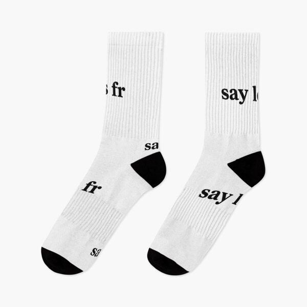 Item preview, say less fr Funny Minimalist Typography Slang designed and sold by lowbatterydept.