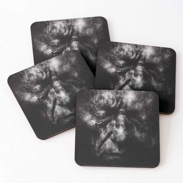 Item preview,  face old art pain suffering neutralization resignation surreal designed and sold by MaciejPetelski.