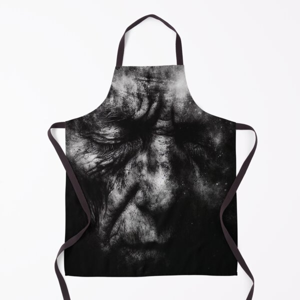 Item preview,  face old art pain suffering neutralization resignation surreal designed and sold by MaciejPetelski.