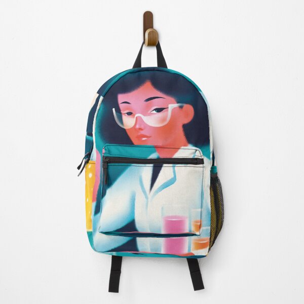 Item preview, Scientist in the laboratory Aesthetic Chemistry Illustration designed and sold by Mauswohn.