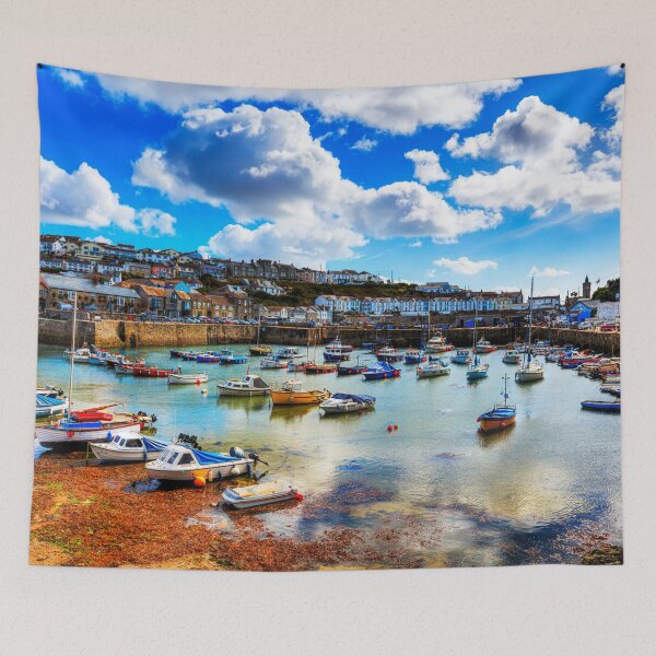 Item preview, Porthleven Fishing Boats, Cornwall, England designed and sold by Paul Thompson Photography.
