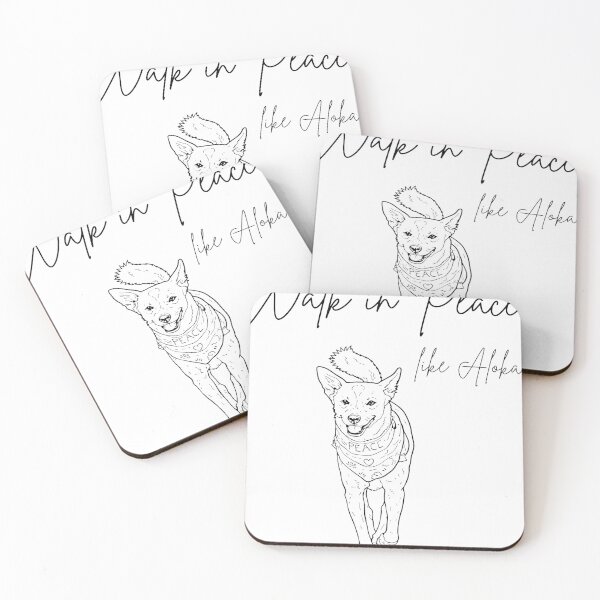Item preview, Walk in Peace Like Aloka Dog designed and sold by SavannahCampbel.
