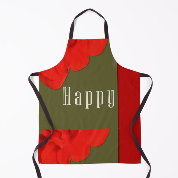 Item preview, Red and Green Happy Geranium Flower designed and sold by WD-Artist.