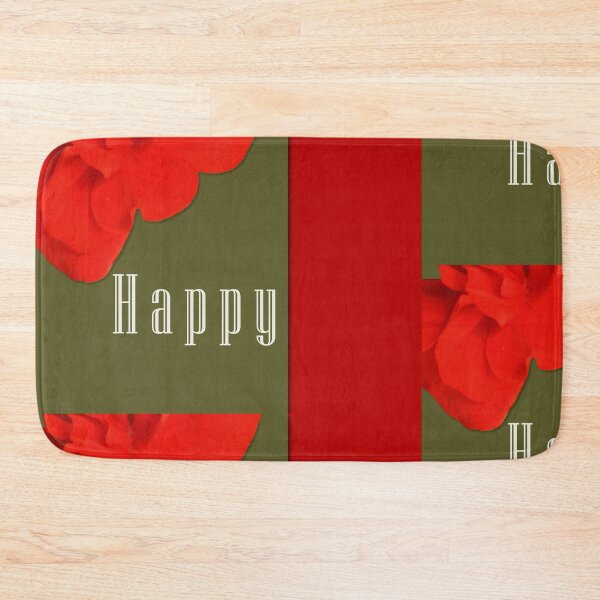 Item preview, Red and Green Happy Geranium Flower designed and sold by WD-Artist.