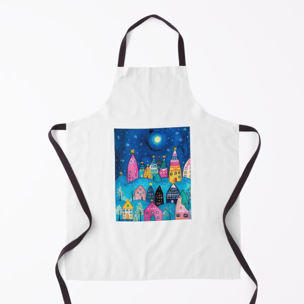 Item preview, Blue hour in a little village designed and sold by fnk designs.