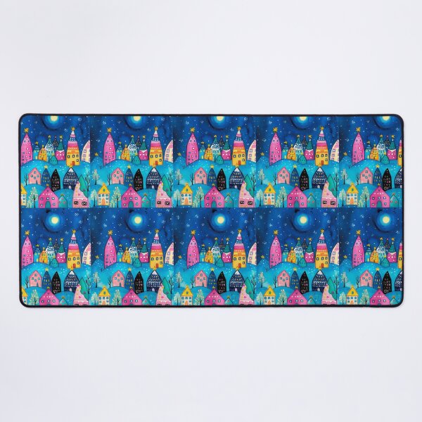 Item preview, Blue hour in a little village designed and sold by fnk designs.