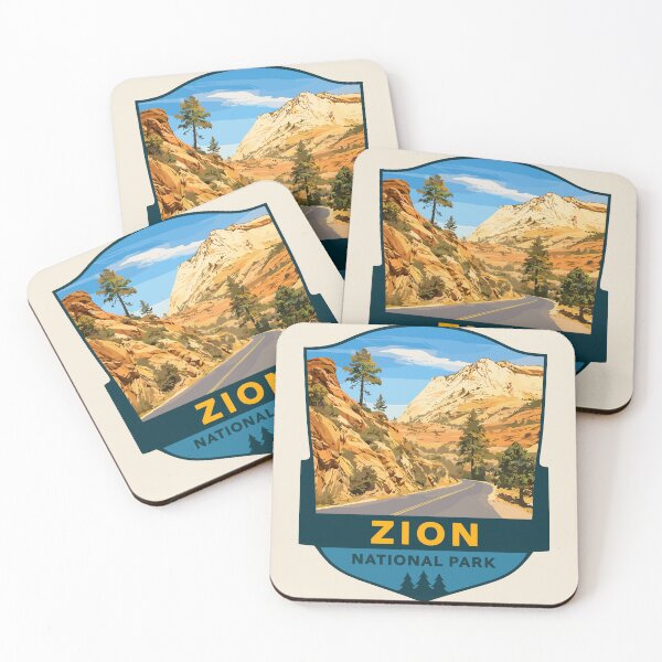 Item preview, Zion National Park Utah Sticker designed and sold by Gideon Emmerich.