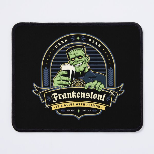 Item preview, Frankenstout Dark Stout - Frankenstein beer parody T-Shirt designed and sold by Gamma-Ray.