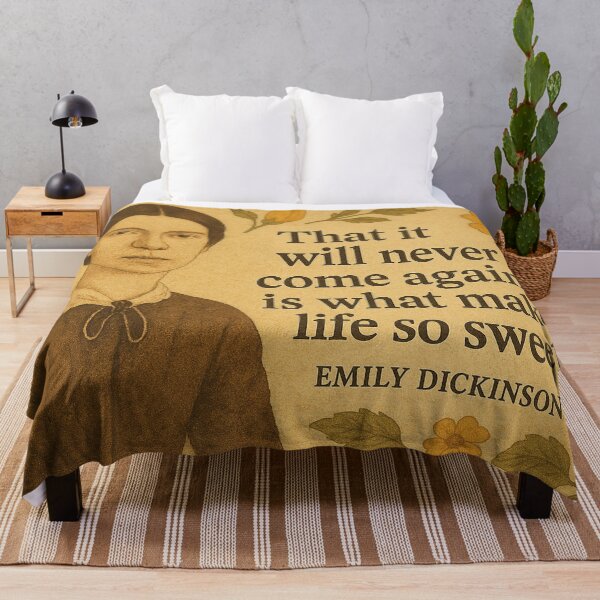 Item preview, Emily Dickinson quote That it will never come designed and sold by Mauswohn.