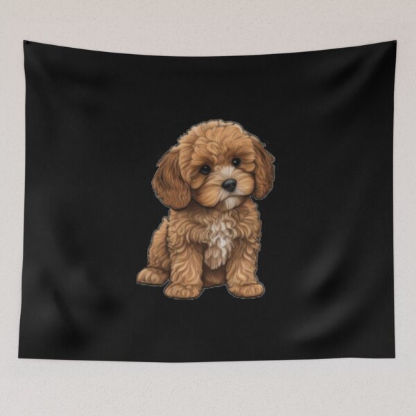 Item preview, cavapoo cockapoo For Mom Dad Kids designed and sold by SALI MANI.