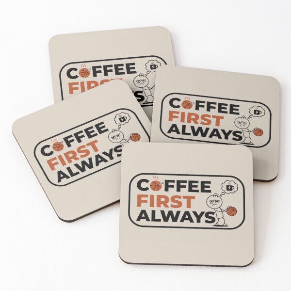 Item preview, Coffee and Basketball Funny Design designed and sold by LoudVictory.