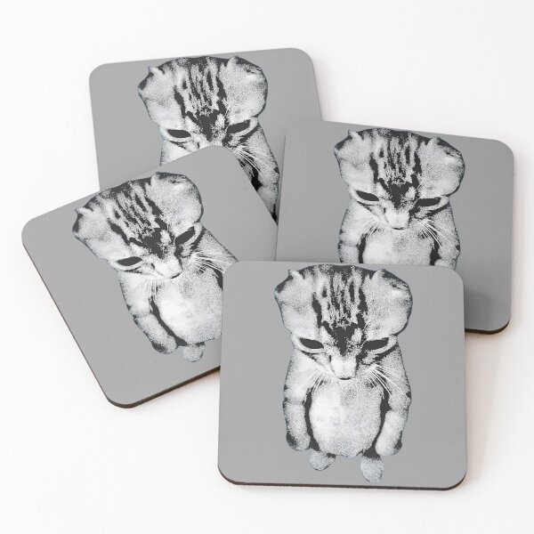 Item preview, Funny Sad Crying Cat Meme - El Gato Munchkin Kitten Art designed and sold by ArleneRowe.