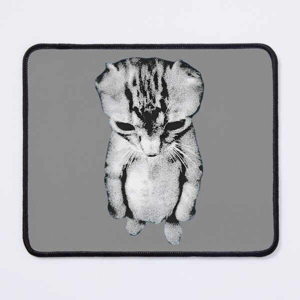 Item preview, Funny Sad Crying Cat Meme - El Gato Munchkin Kitten Art designed and sold by ArleneRowe.